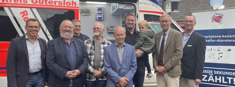 Mobile Retter gefeiert: Tiefer Respekt und Hochachtung