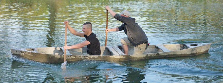 „Beton schwimmt“: Gelungene Jungfernfahrt
