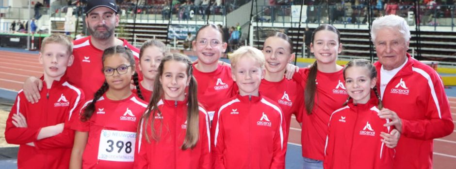 Wesenberger Leichtathleten überzeugen im Neubrandenburger Jahnsportforum