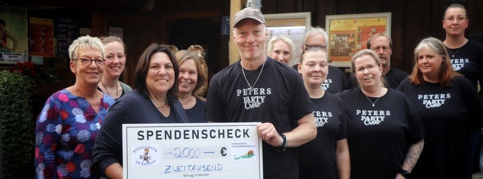 Runden Geburtstag gefeiert und 2.000 Euro gespendet