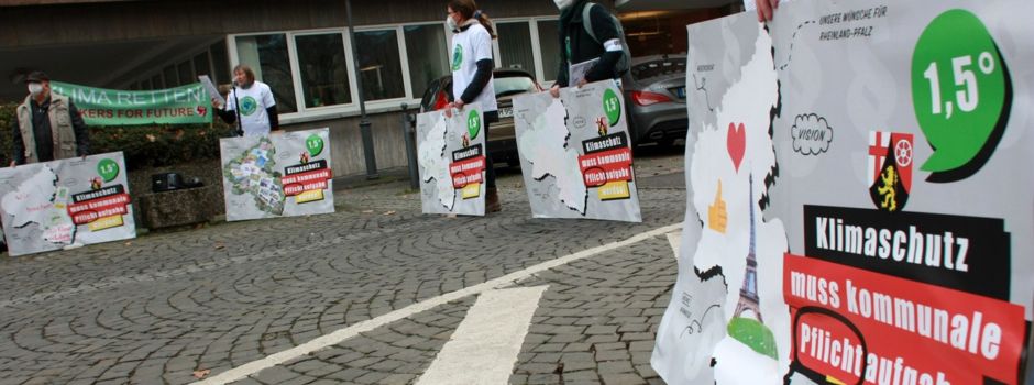 Vor dem Landtag: Fridays for Future im Gespräch mit Malu Dreyer