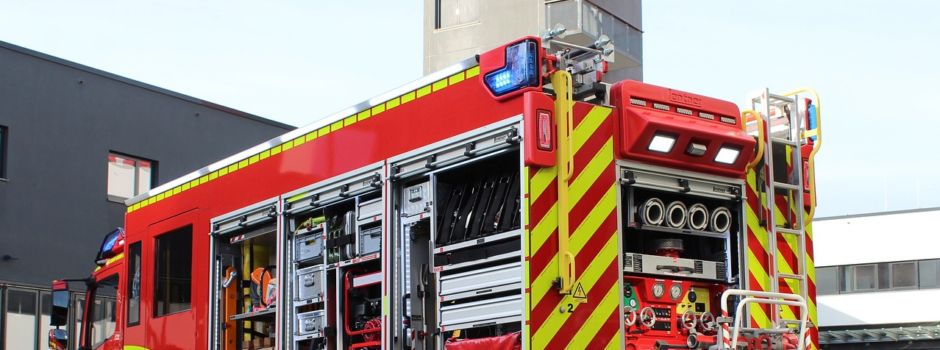 Unbekannter legt Feuer in Wiesbadener Verwaltungsgebäude