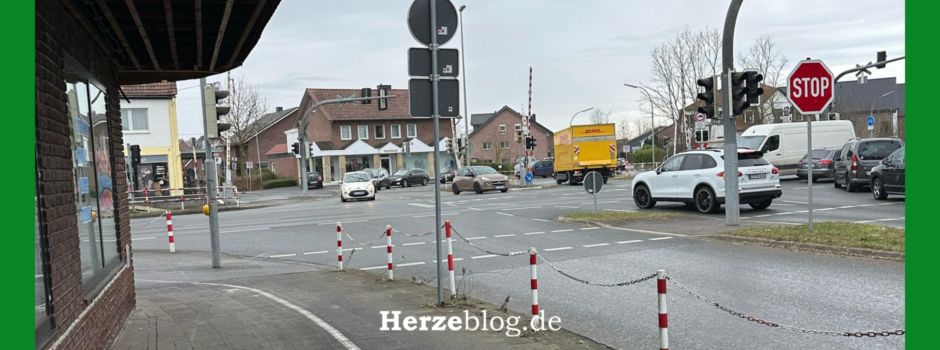 Ampelanlage an der B64 Kreuzung erneut ausgefallen!