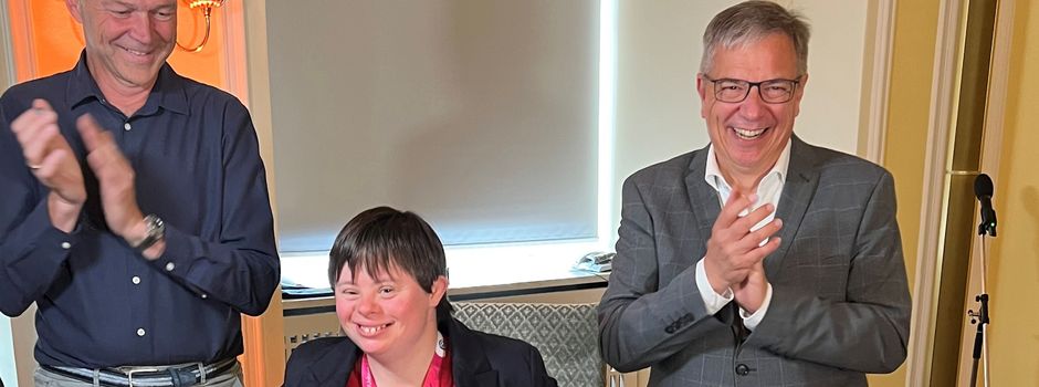 Empfang für Wiesbadener Goldmedaillen-Gewinnerin