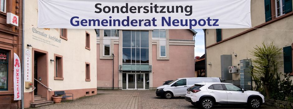 Sondersitzung Gemeinderat Neupotz