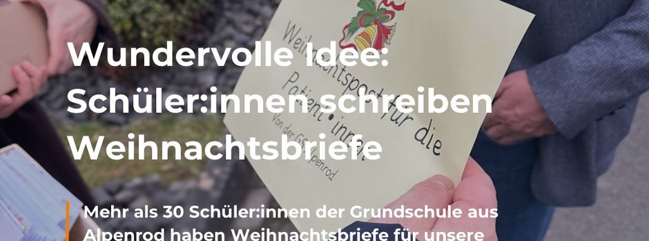 Weihnachtsbrief-Aktion der Grundschule sorgt für große Freude