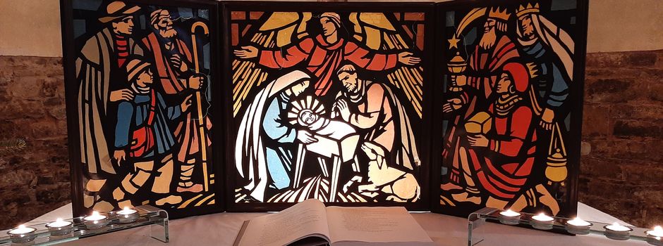 Heilig Abend Christvesper in unserer Dorfkirche mit Krippenspiel