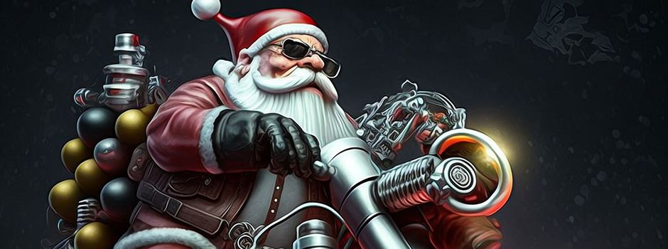 Nikolaus und Knecht Ruprecht besuchen Müschenbach