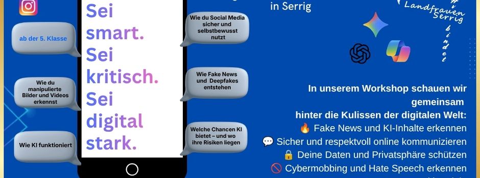 Sei smart. Sei kritisch. Sei digital stark. 