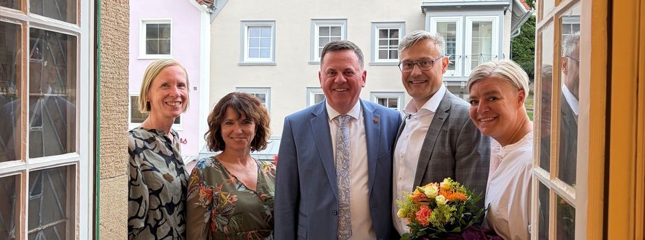 Dr. Marcus Ehm bleibt weitere acht Jahre Bürgermeister von Sigmaringen – 
Gemeindewahlausschuss bestätigt das vorläufige Wahlergebnis