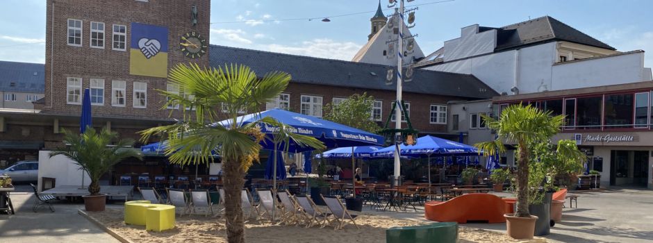 Der Bauernmarkt auf dem Stadtmarkt soll neu gestaltet werden