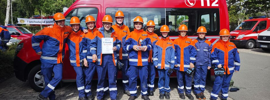 Kreispokalsieger! Jugendfeuerwehr Achtrup holt sich den Pokal