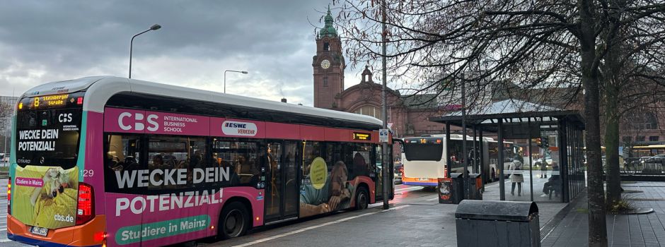 Das kostet Busfahren ab Januar in Wiesbaden