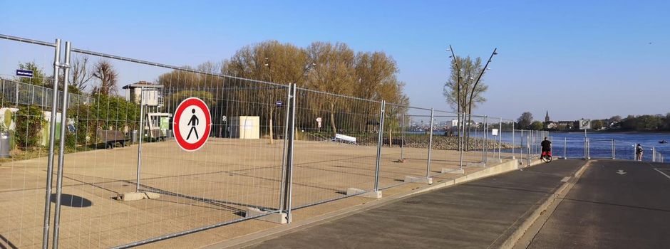 Terrasse am Mondorfer Rheinufer ab morgen wieder geöffnet - mit Auflagen
