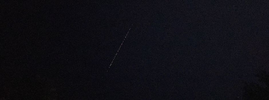 Seltsame Lichterkette am Himmel: Was war das?