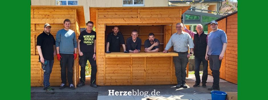 St. Josef – Erfolgreicher Hüttenumzug in den großen Garten