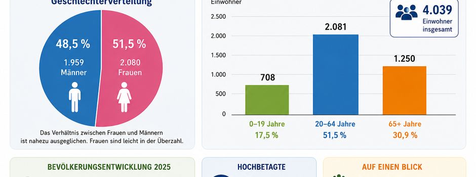So setzt sich die Bevölkerung Wanfrieds zusammen