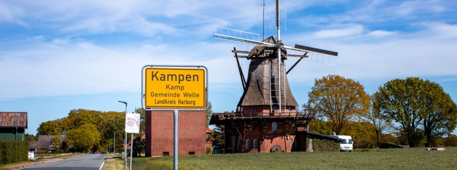 Ortstafelversetzungen in Kampen | Klage des Schützenvereins und des Mühlenvereins Kampen