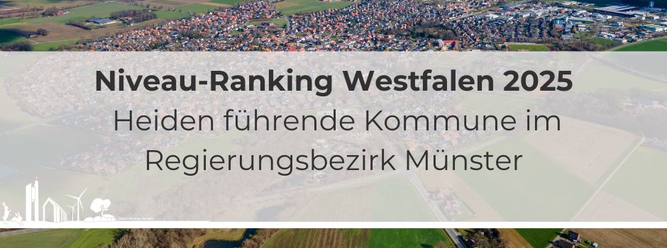 Heiden führend im Regierungsbezirk Münster