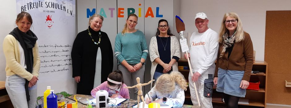 Neuer Kreativraum für die Kinder der OGS Lülsdorf