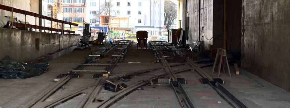 Am Augsburger Hauptbahnhof geht es 2022 Schlag auf Schlag