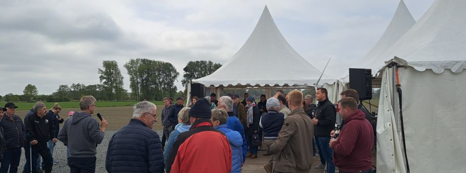 Einweihung der neuen Windkraftanlage im Windpark Neuenkirchen