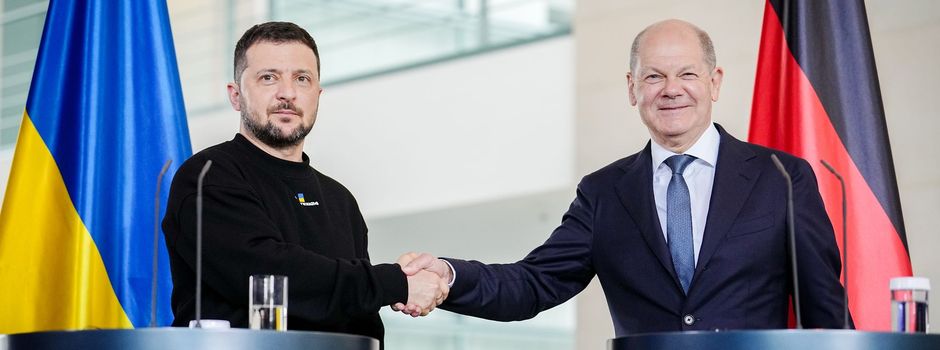 Selenskyj kommt nach Berlin - Treffen mit Scholz