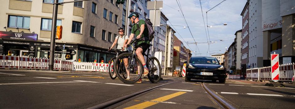 Binger Straße in Mainz ab Samstag für Autos komplett freigegeben