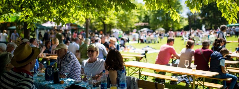 Zehn Jahre Park der Genüsse in Nierstein: Schlemmen, flanieren und gute Laune