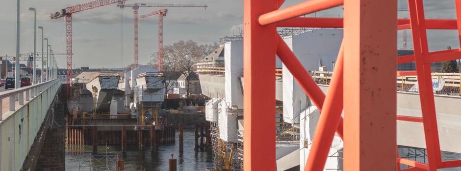 Bau an Pfaffendorfer Brücke in Koblenz verzögert sich