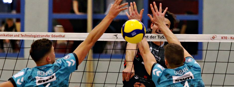 TuS Mondorf Volleyballer laden zum Spitzenspiel: Eins gegen Drei