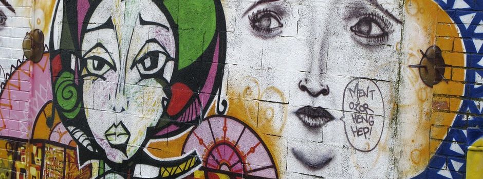 Unserer Graffiti-Gestaltungstage im Jugendklub Mügeln