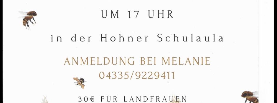 Die LandFrauen laden ein