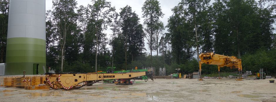 Fortschritt beim Windpark Bingen