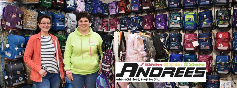 Andrees aus Harsewinkel, fachliche Beratung für Schulranzen