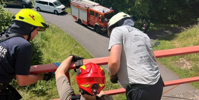 Höhenangst? Nicht bei uns! Wie die Feuerwehr Weißenborn das Sichern und Retten in der Höhe meistert 🧗‍♂️🚒
