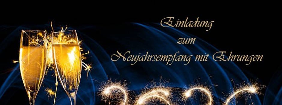 Neujahrsempfang mit Sportlerehrung