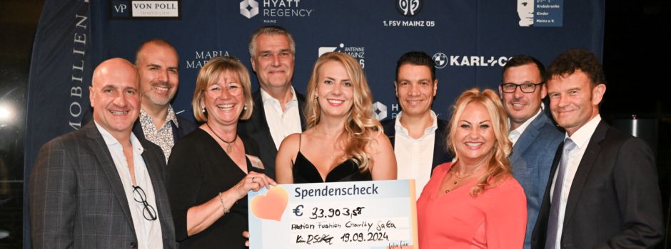 Mainzer Immobilienunternehmen organisiert knapp 40.000 Euro für krebskranke Kinder