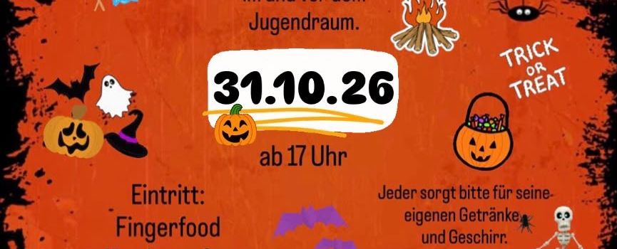 Halloween im Jugendraum