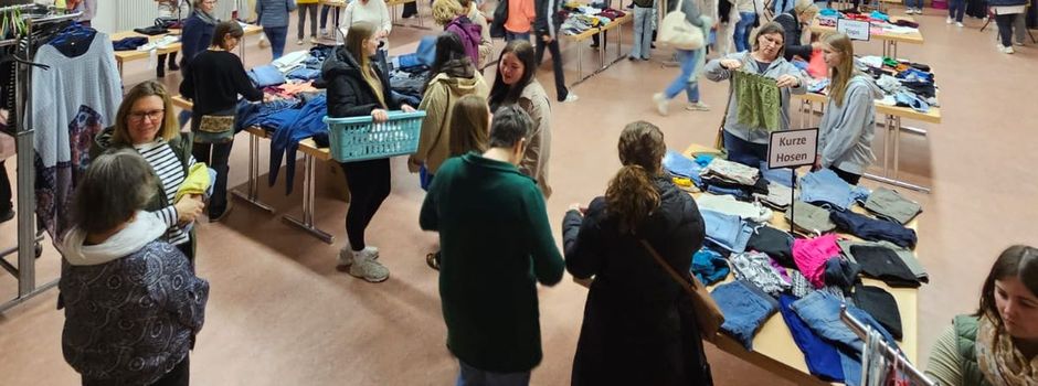 Kleidertauschparty wieder ein voller Erfolg