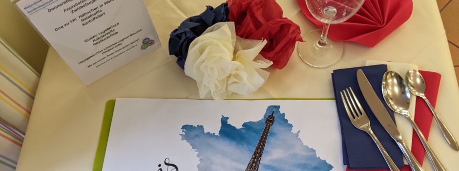 Französischer Tag im Seniorenzentrum