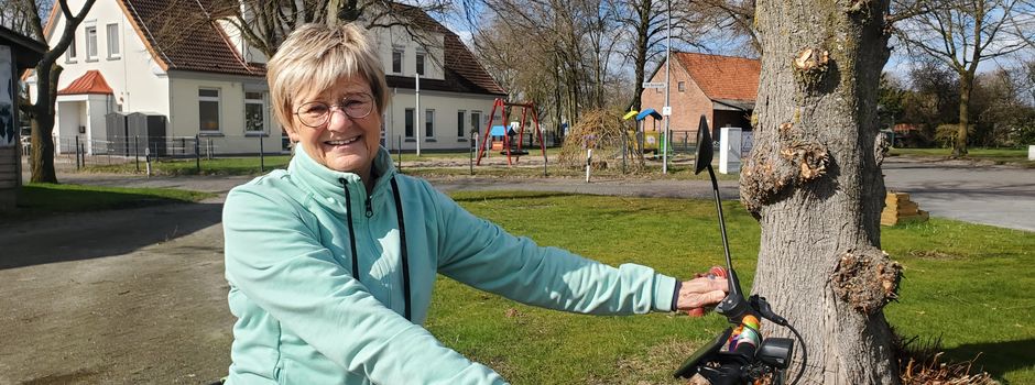 Kein Weg zu weit: Gisela Pape macht mit beim Stadtradeln 