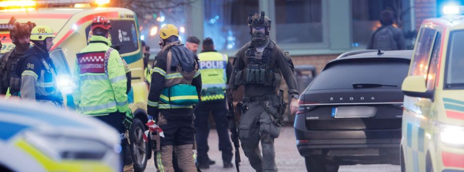 Schweden: Etwa zehn Tote nach Schüssen an Schule