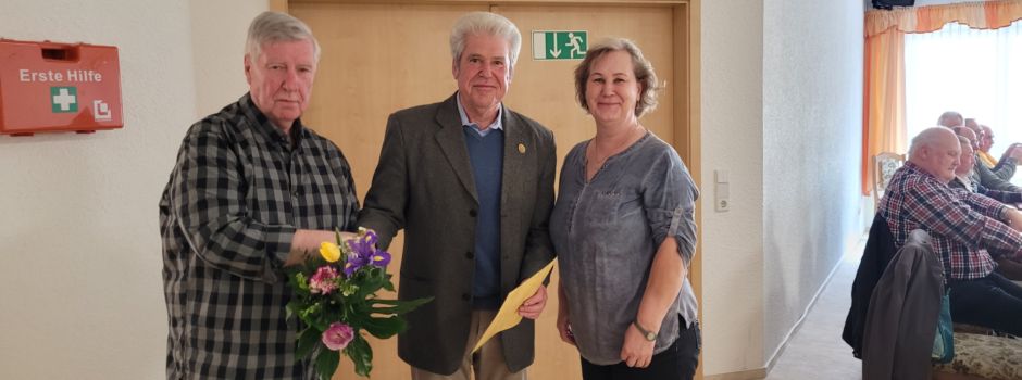 Auszeichnung für Chormitglied