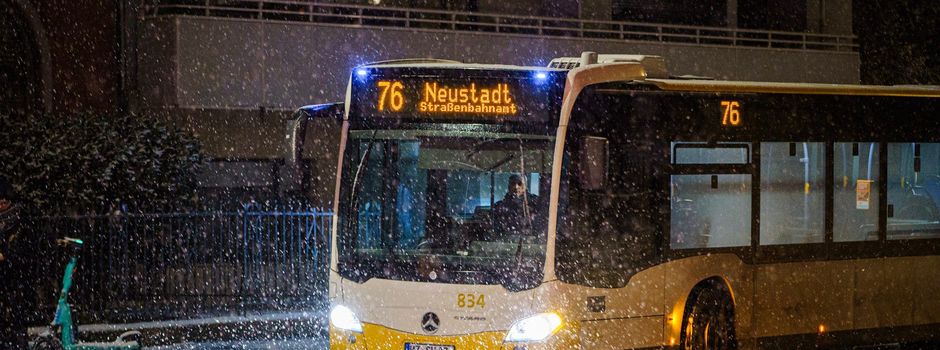 Busausfälle in Mainz wegen Schnee und Eis