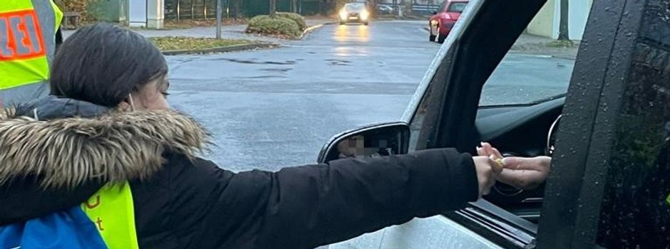 Das mussten Verkehrssünder erst einmal verdauen: Von Kindern gab es „Saures“