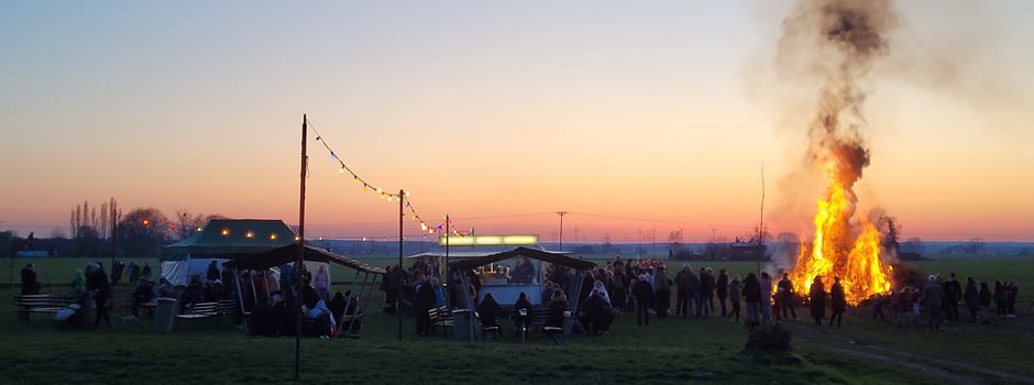 Osterfeuer am Gründonnerstag