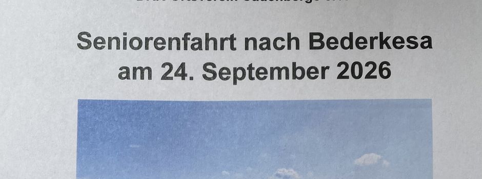 Seniorenfahrt nach Bederkesa 