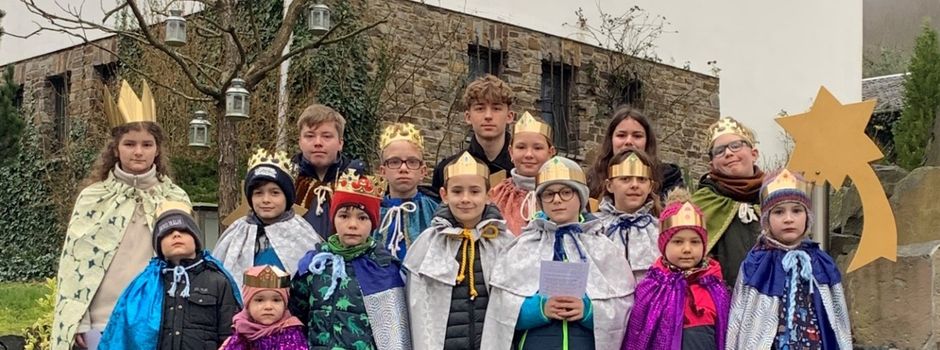 Kinder helfen Kindern – Sternsinger unterwegs in Obernhof