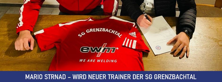 Neuer Trainer bei der SG Grenzbachtal